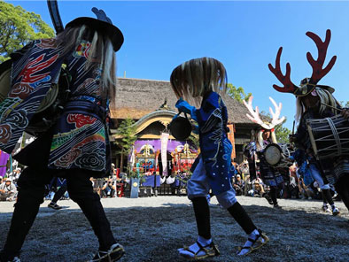 国宝　青井阿蘇神社　秋季例大祭　おくんち祭り