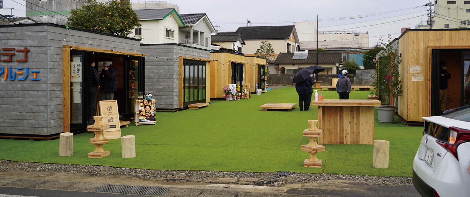 人吉復興 コンテナ マルシェ 営業スタート 人吉球磨ガイド